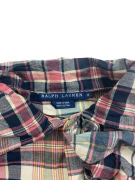 RALPH LAUREN Plaid Shirt Vintage Ruffle Multicolor Women’s XL