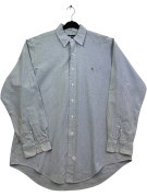 RALPH LAUREN ΠΟΥΚΑΜΙΣΟ ΚΛΑΣΙΚΟ ΑΝΟΙΧΤΟ ΜΠΛΕ ΑΝΤΡΙΚΟ PRE OWNED XL