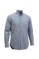 RALPH LAUREN CAMICIA BUTTON DOWN CLASSICA AZZURRA UOMO PRE OWNED XL