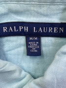 RALPH LAUREN CAMICIA BUTTON DOWN CLASSICA AZZURRA UOMO PRE OWNED M