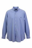 RALPH LAUREN ΠΟΥΚΑΜΙΣΟ ΚΛΑΣΙΚΟ ΓΑΛΑΖΙΟ ΑΝΤΡΙΚΟ PRE OWNED XXL