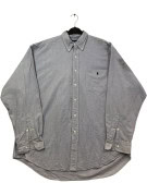 RALPH LAUREN ΠΟΥΚΑΜΙΣΟ ΚΛΑΣΙΚΟ ΓΚΡΙ ΑΝΤΡΙΚΟ PRE OWNED L