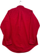 RALPH LAUREN CAMICIA BUTTON DOWN CLASSICA ROSSA UOMO PRE OWNED L