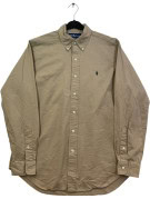 RALPH LAUREN ΠΟΥΚΑΜΙΣΟ ΚΛΑΣΙΚΟ ΜΠΕΖ ΑΝΤΡΙΚΟ PRE OWNED M
