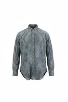 RALPH LAUREN SHIRT CLASSIC BLUE CHECK MENS PRE OWNED L
