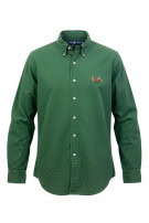 RALPH LAUREN CAMICIA CLASSICA VERDE UOMO PRE OWNED L