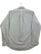 RALPH LAUREN ΠΟΥΚΑΜΙΣΟ ΚΛΑΣΙΚΟ ΡΙΓΕ OFF WHITE ΜΠΛΕ ΑΝΤΡΙΚΟ PRE OWNED L