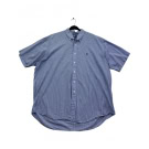 RALPH LAUREN ΠΟΥΚΑΜΙΣΟ ΚΟΝΤΟΜΑΝΙΚΟ BLAKE ΚΑΡΟ ΜΠΛΕ UNISEX XL