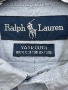 RALPH LAUREN ΠΟΥΚΑΜΙΣΟ LOGO ΓΑΛΑΖΙΟ UNISEX XL