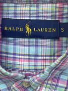 RALPH LAUREN Πουκάμισο Logo Πολύχρωμο UNISEX S
