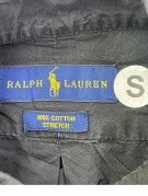 RALPH LAUREN ΠΟΥΚΑΜΙΣΟ MINIMAL FADED BLACK ΑΝΤΡΙΚΟ PRE OWNED S