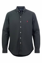 RALPH LAUREN ΠΟΥΚΑΜΙΣΟ MINIMAL FADED BLACK ΑΝΤΡΙΚΟ PRE OWNED S