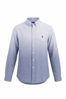 RALPH LAUREN ΠΟΥΚΑΜΙΣΟ ΜΙΝΙΜΑΛ ΜΠΛΕ ΑΝΤΡΙΚΟ PRE OWNED L