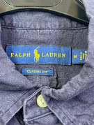 RALPH LAUREN ΠΟΥΚΑΜΙΣΟ MINIMAL NAVY ΑΝΤΡΙΚΟ PRE OWNED M