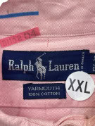 RALPH LAUREN ΠΟΥΚΑΜΙΣΟ OXFORD CLASSIC ΡΟΖ ΑΝΤΡΙΚΟ PRE OWNED XXL