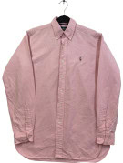 RALPH LAUREN ΠΟΥΚΑΜΙΣΟ OXFORD CLASSIC ΡΟΖ ΑΝΤΡΙΚΟ PRE OWNED S