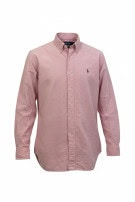 RALPH LAUREN ΠΟΥΚΑΜΙΣΟ OXFORD CLASSIC ΡΟΖ ΑΝΤΡΙΚΟ PRE OWNED S