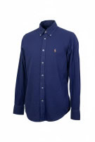 RALPH LAUREN ΠΟΥΚΑΜΙΣΟ OXFORD ΚΛΑΣΙΚΟ NAVY ΑΝΤΡΙΚΟ PRE OWNED XS