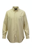 RALPH LAUREN ΠΟΥΚΑΜΙΣΟ OXFORD VINTAGE ΚΙΤΡΙΝΟ UNISEX XL preowned