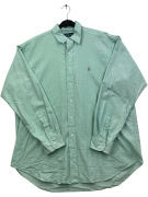 RALPH LAUREN ΠΟΥΚΑΜΙΣΟ OXFORD VINTAGE ΜΕΝΤΑ ΑΝΤΡΙΚΟ L pre-owned