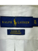 RALPH LAUREN ΠΟΥΚΑΜΙΣΟ PERFORMANCE LOGO ΛΕΥΚΟ UNISEX XL