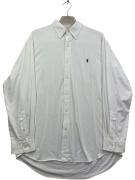 RALPH LAUREN ΠΟΥΚΑΜΙΣΟ PERFORMANCE LOGO ΛΕΥΚΟ UNISEX XL