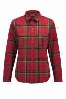 RALPH LAUREN PLAID SHIRT RED WOMEN PRE OWNED M