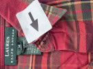 RALPH LAUREN PLAID SHIRT RED WOMEN PRE OWNED M
