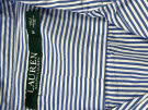RALPH LAUREN ΠΟΥΚΑΜΙΣΟ ΡΙΓΕ ΜΠΛΕ ΓΥΝΑΙΚΕΙΟ PRE OWNED M