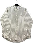 RALPH LAUREN ΠΟΥΚΑΜΙΣΟ ΡΙΓΕ OFF WHITE ΑΝΤΡΙΚΟ PRE OWNED L