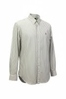RALPH LAUREN ΠΟΥΚΑΜΙΣΟ ΡΙΓΕ OFF WHITE ΑΝΤΡΙΚΟ PRE OWNED L