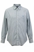 RALPH LAUREN SHIRT SLIM FIT WHITE CHECK MENS PRE OWNED XL