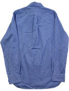 RALPH LAUREN ΠΟΥΚΑΜΙΣΟ SLIM FIT ΡΙΓΕ ΜΠΛΕ ΑΝΤΡΙΚΟ PRE OWNED M