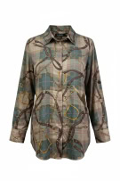 LAUREN RALPH LAUREN SHIRT VINTAGE MULTICOLOR WOMEN S pre-owned