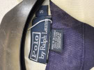 RALPH LAUREN RUGBY SHIRT COLLEGIATE NAVY ΛΕΥΚΟ ΑΝΤΡΙΚΟ PRE OWNED S