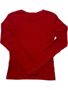 RALPH LAUREN SPORT LONGSLEEVE CLASSIC RED WOMEN PRE OWNED S