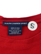 RALPH LAUREN SPORT LONGSLEEVE CLASSIC RED WOMEN PRE OWNED S