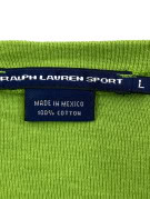 RALPH LAUREN SPORT ΜΑΚΡΥΜΑΝΙΚΗ ΜΠΛΟΥΖΑ MINIMAL ΠΡΑΣΙΝΟ ΓΥΝΑΙΚΕΙΟ PRE OWNED L