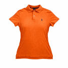 Ralph Lauren Sport Polo Maglietta Arancione in Cotone da Uomo Large