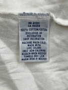 Ralph Lauren T-Shirt con logo bianca unisex L