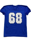 RAWLINGS FOOTBALL JERSEY GRAPHIC BLUE ΑΝΤΡΙΚΟ PRE OWNED M