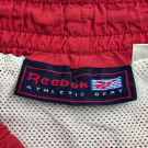 REEBOK PANTALONCINI SPORTIVI SPORTSWEAR ROSSO UNISEX USATO