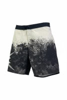 REEBOK BERMUDA SHORTS GRAPHIC MONOCHROME MEN PRE OWNED M