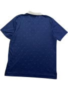 Reebok Classic Polo Μπλούζα Μπλε Με Λευκό Γιακά Ανδρική M