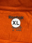 REEBOK Denver Broncos NFL Long Sleeve T-Shirt Logo Orange UNISEX XL