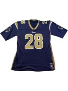REEBOK FOOTBALL JERSEY SPORTSWEAR NAVY MEN PRE OWNED XXL