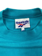Reebok Φούτερ Vintage Κεντητό Λογότυπο Τιρκουάζ Unisex XL