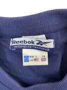 REEBOK FELPA VINTAGE CON LOGO BLU DA DONNA L