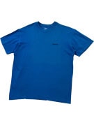 REEBOK GRAPHIC TEE SOLID BLUE MEN PRE OWNED M
