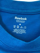REEBOK GRAPHIC TEE SOLID BLUE MEN PRE OWNED M